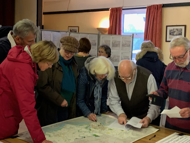 Peter Fenwick at The Stoke Gabriel Neighbourhood Plan Open Event